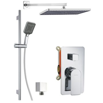 Inbyggnadsduschset Kielle Vega 20618SP10 krom