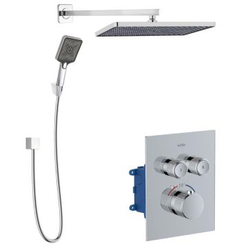 Inbyggnadsduschset Kielle Arkas I 20611SPT20 krom