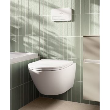 Vägghängd toalettstol Villeroy & Boch Subway 3.0 Antibac CeramicPlus 4670T0T2