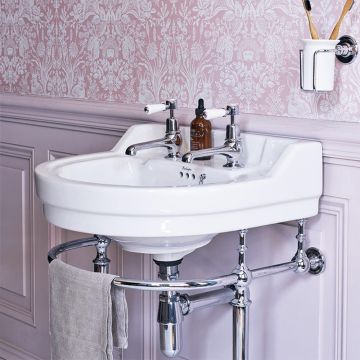 Tvättställ Burlington Edwardian Round 56