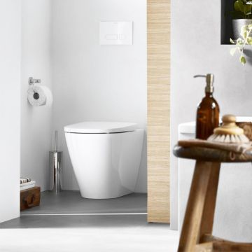 Golvstående toalettstol Duravit D-Neo Rimless 200309