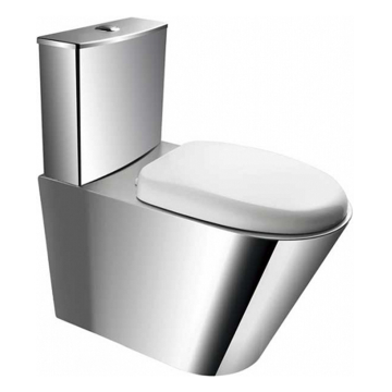 Rostfri WC-pott Faneco satin
