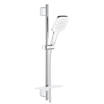 Handduschset Grohe Rainshower SmartActive 130 Cube Moon White