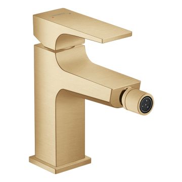 Bidéblandare Hansgrohe Metropol med bottenventil borstad pronks