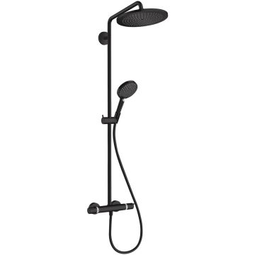 Duschset Hansgrohe Croma Select S Showerpipe 280 1jet mattsvart