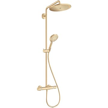 Duschset Hansgrohe Croma Select S Showerpipe 280 1jet borstad pronks