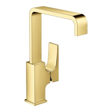 Tvättställsblandare Hansgrohe Metropol 230 polerad guld
