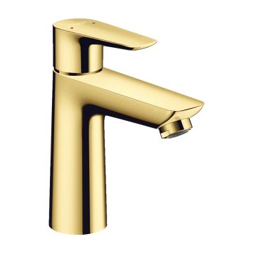 Tvättställsblandare Hansgrohe Talis E 110 polerad guld