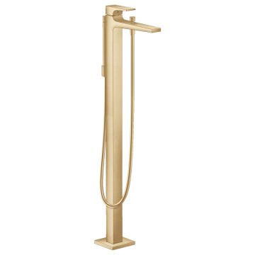 Badkarsblandare Hansgrohe Metropol borstad pronks