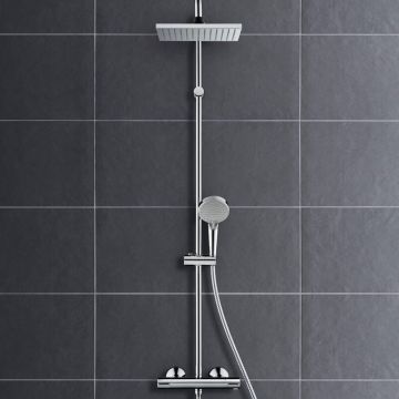 Duschset Hansgrohe Vernis Shape Showerpipe 230 1jet krom