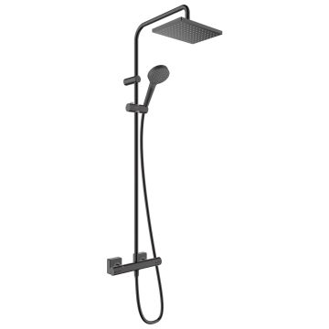 Duschset Hansgrohe Vernis Shape Showerpipe 230 1jet mattsvart