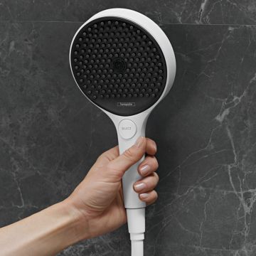 Handdusch Hansgrohe Rainfinity 130 3jet mattvit