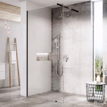 Duschvägg Ravak Walk-in Wall svart
