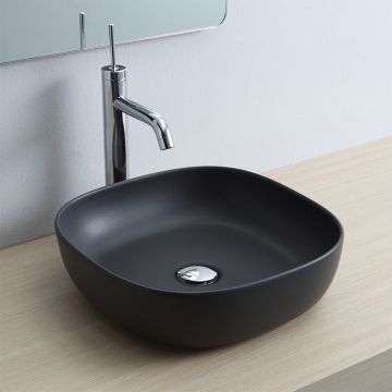 Tvättställ Scarabeo Glam 1806 mattsvart
