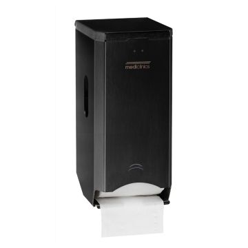 Toalettpappersdispenser Mediclinics PR2784B mattsvart