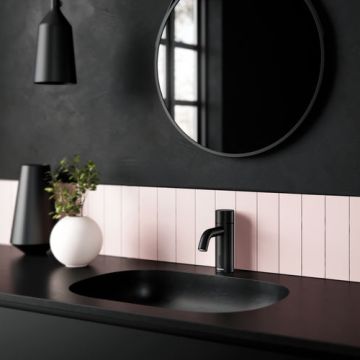 Tvättställsblandare Damixa Silhouet Touchless Private mattsvart