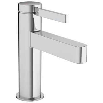 Tvättställsblandare Hansgrohe Finoris 100 push-open med bottenventil