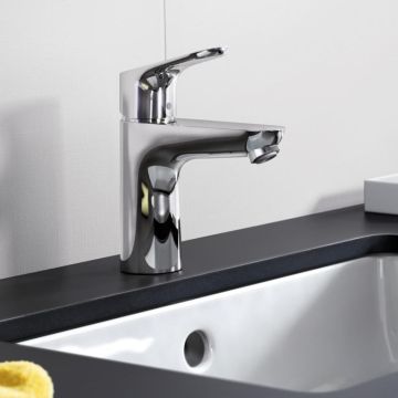 Tvättställsblandare Hansgrohe Focus 100 med bottenventil