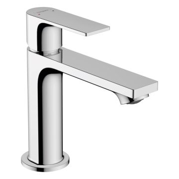 Tvättställsblandare Hansgrohe Rebris E 110 krom med bottenventil