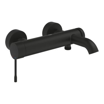 Badkars- och duschblandare Grohe Essence phantom black