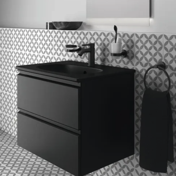 Tvättställsskåp Ideal Standard Tesi 60 T0050 Silk Black