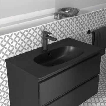 Tvättställ Ideal Standard Tesi 80 T3509 mattsvart