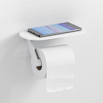Toalettpappershållare Hansgrohe WallStoris mattvit