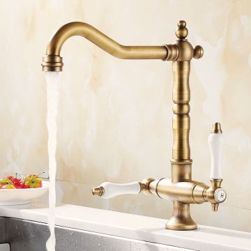 Köksblandare Wasser Antique Bronze
