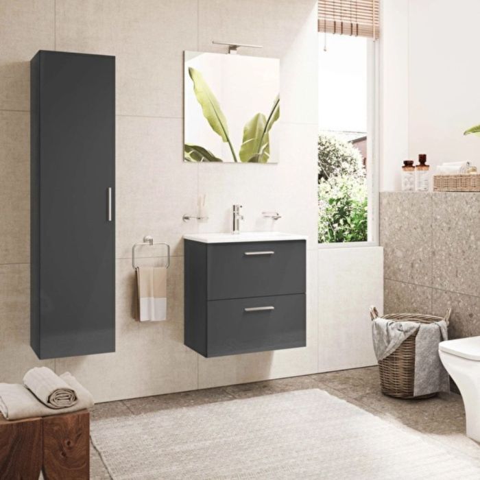 Möbelset VitrA Mia 60 antracit