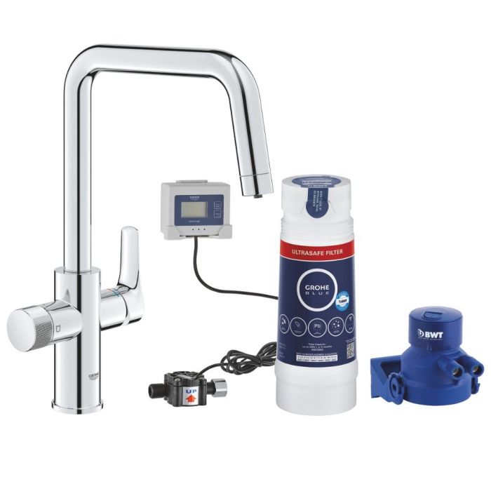 Köksblandare Grohe Blue Pure Start U + Ultrasafe filter