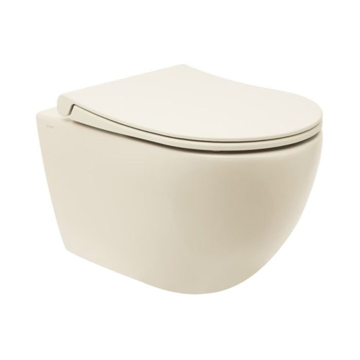 Vägghängd toalettstol VitrA VitrA Project beige