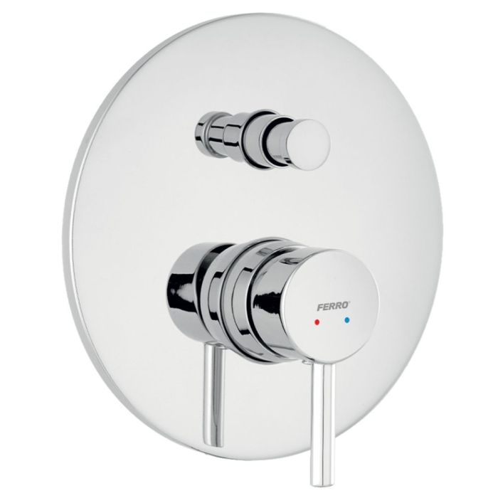 Inbyggnadsduschblandare Novaservis Ferro Ciriculus 2F krom