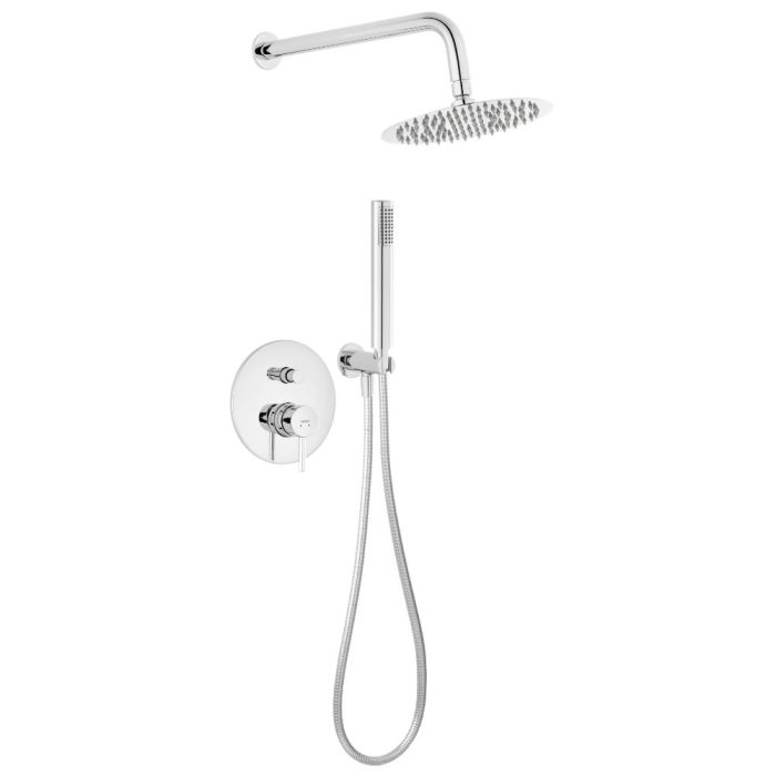 Inbyggnadsduschset Novaservis Ferro Ciriculus 2F krom