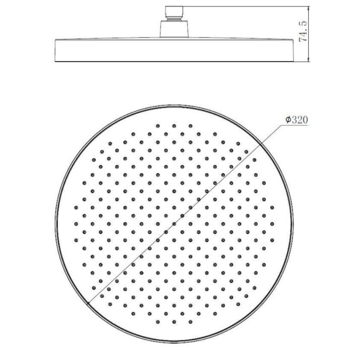 Takdusch Kielle Oudee 320 20102010 krom/vit
