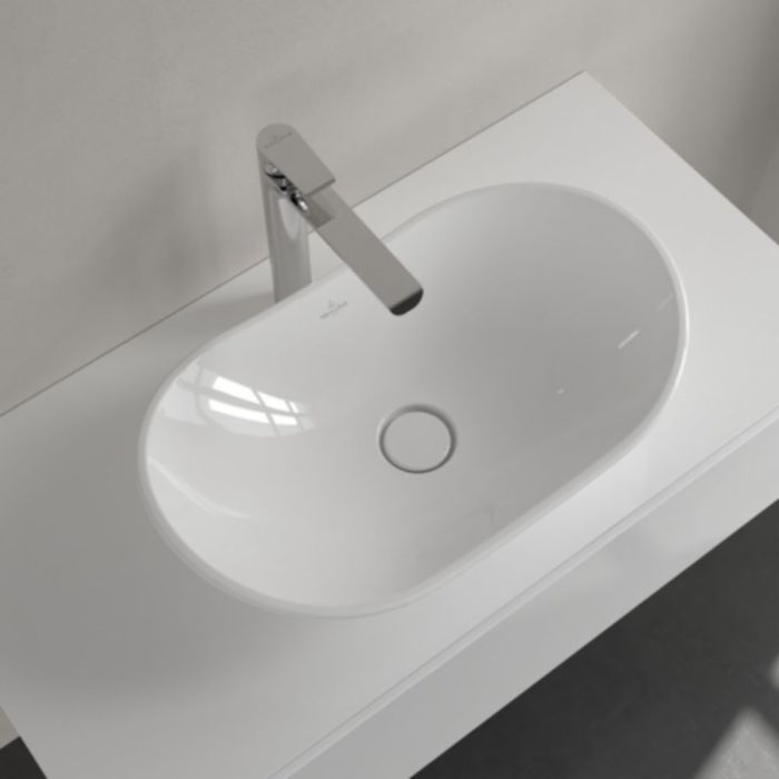 Tvättställ Villeroy & Boch My Nature White Alpin CeramicPlus 411060R1