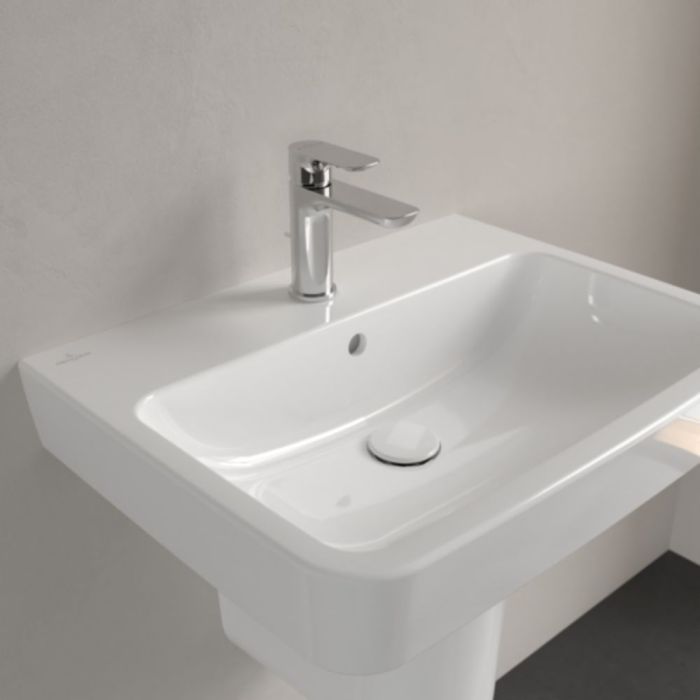Tvättställ Villeroy & Boch O.Novo White Alpin 4A416001