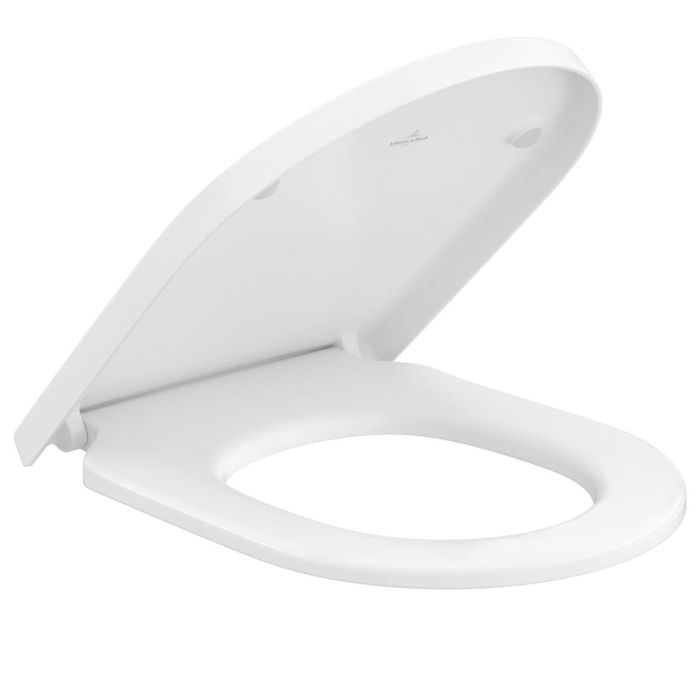 Toalettsits Villeroy & Boch Subway 3.0 SoftClose Stone White 8M42S1RW