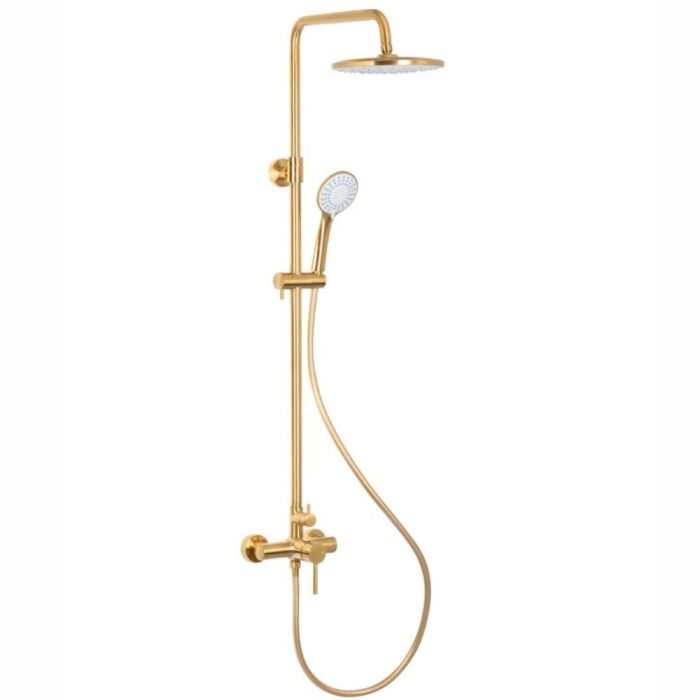 Duschset Armatura Moza borstad guld