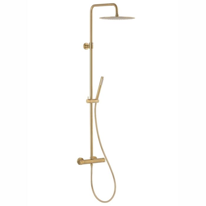 Duschset Armatura Moza Premium Bath borstad guld