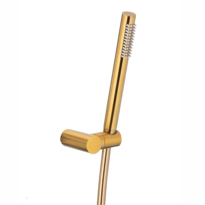 Handduschset Armatura Moza Premium borstad guld