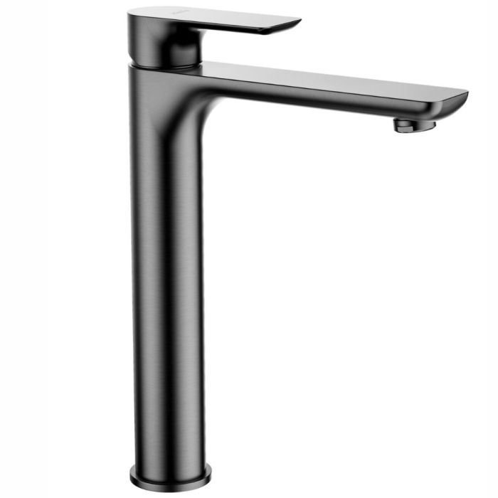 Hög tvättställsblandare Kielle Vega Gun Metal