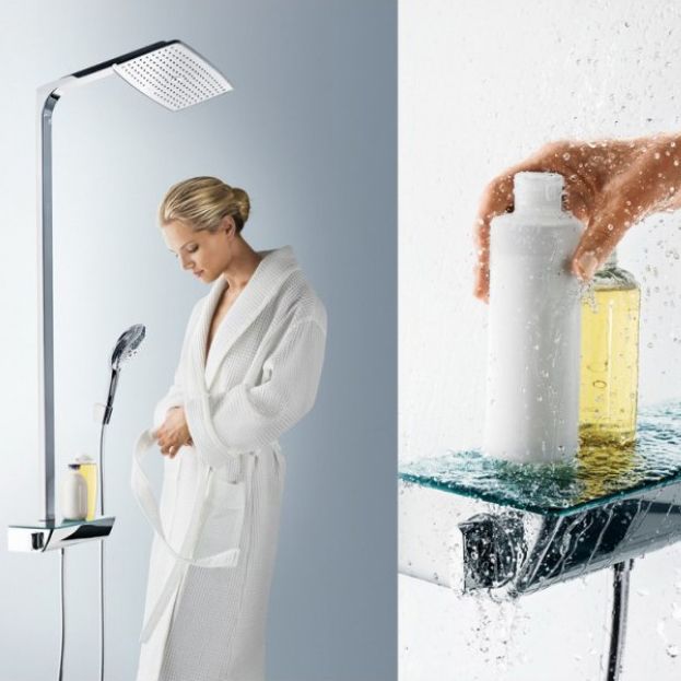 Duschset Hansgrohe Raindance Select E 360 1jet Showerpipe krom