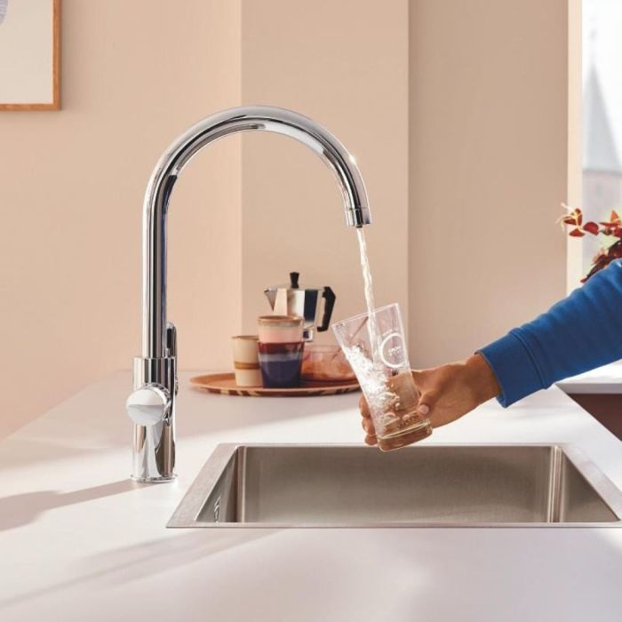 Köksblandare Grohe Blue Pure StartCurve C + aktiivsöefilter