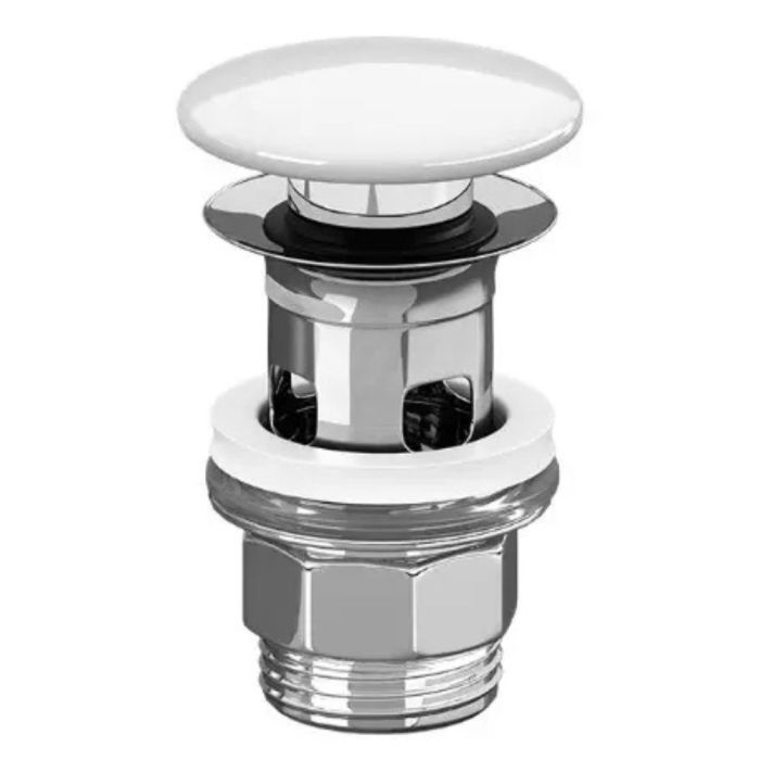 Bottenventil Villeroy & Boch push-open White Alpin 68170001