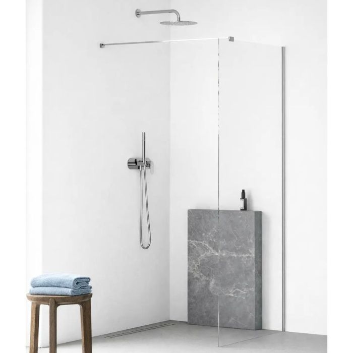 Duschvägg Kielle Meara Walk-In krom