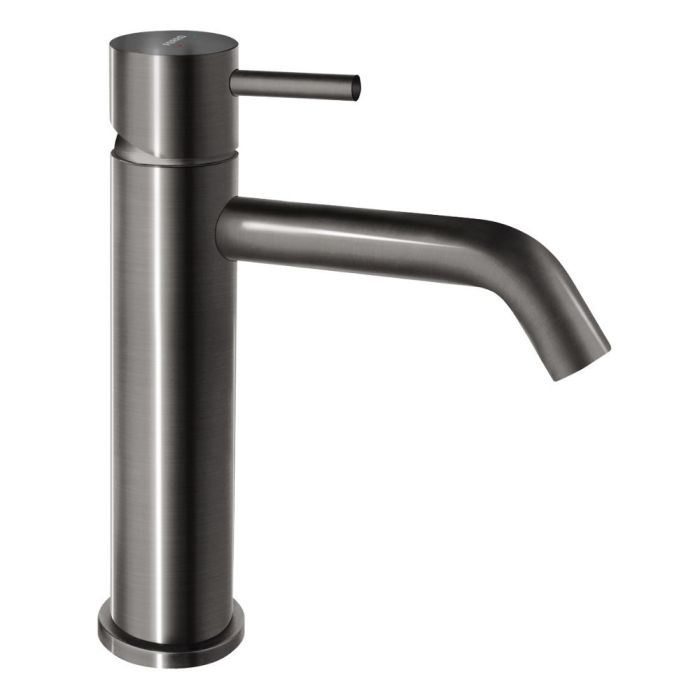 Tvättställsblandare Novaservis Ferro Ciriculus Gun Metal med bottenventil
