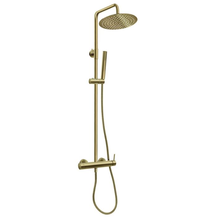 Duschset Novaservis Ferro Ciriculus borstad guld