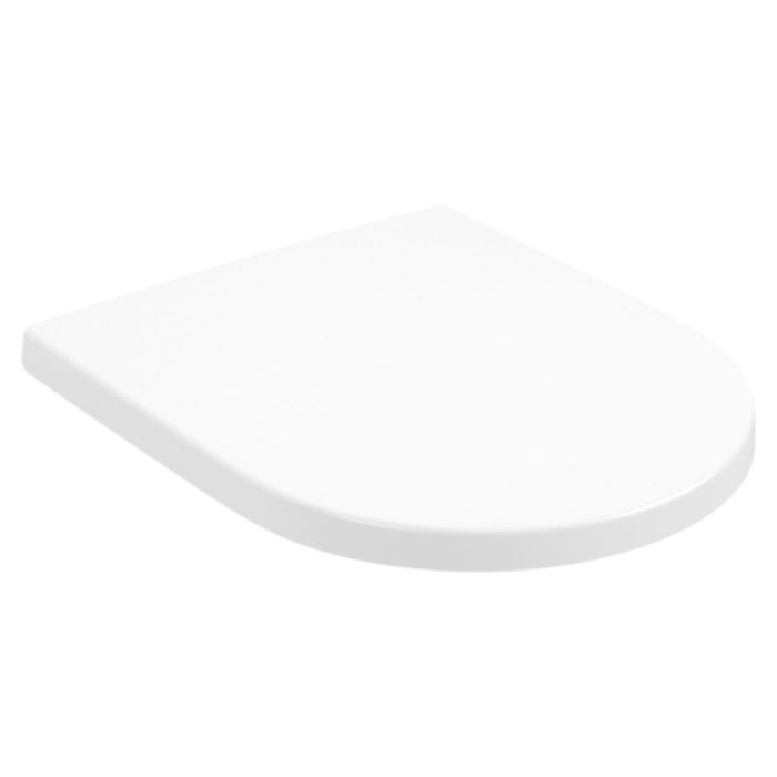 Toalettsits Villeroy & Boch Subway 3.0 SoftClose Stone White 8M42S1RW