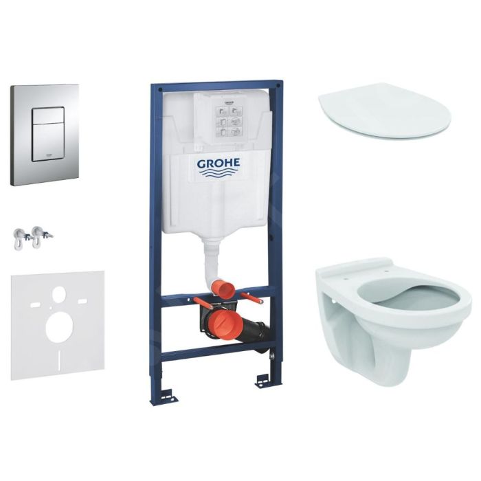 Toalettpaket Grohe Rapid SL + Ideal Standard Alpha + Grohe Skate Cosmopolitan krom