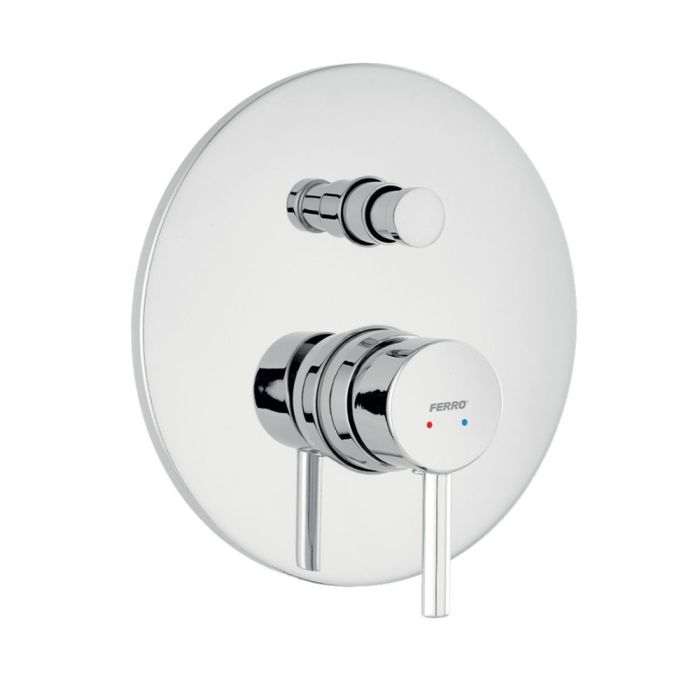 Inbyggnadsduschset Novaservis Ferro Ciriculus 2F krom